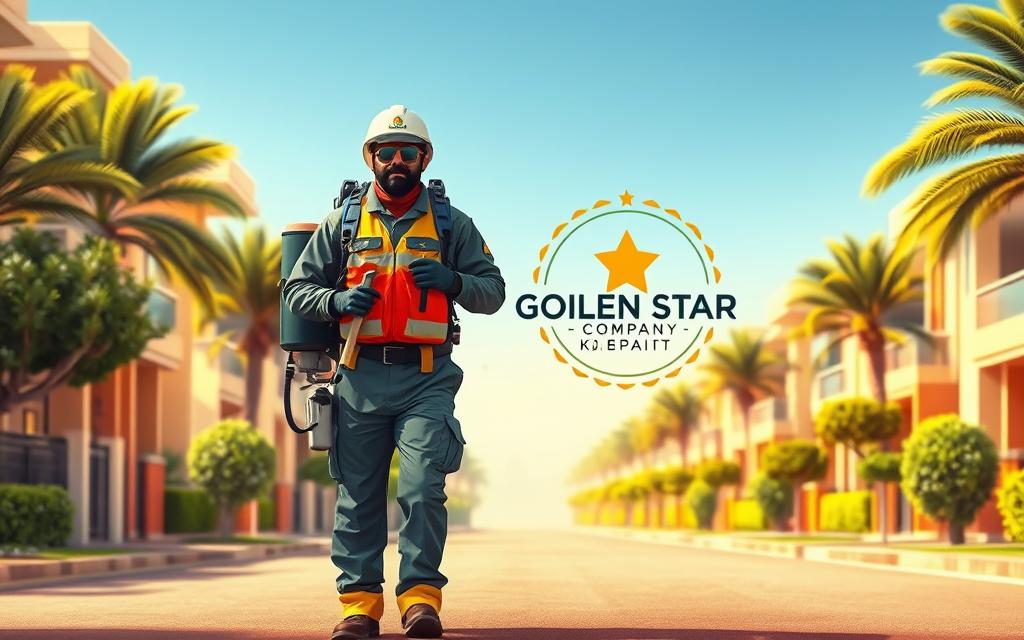 مكافحة حشرات الجابرية بالكويت شركة النجم الذهبي