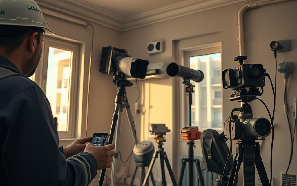 كشف تسربات المياه