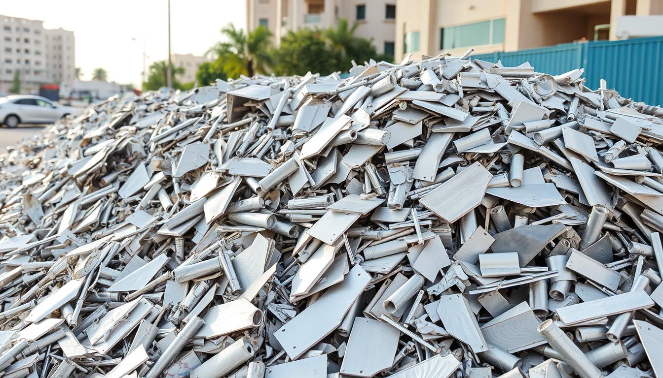 صورة لسكراب الألومنيوم في الرياض