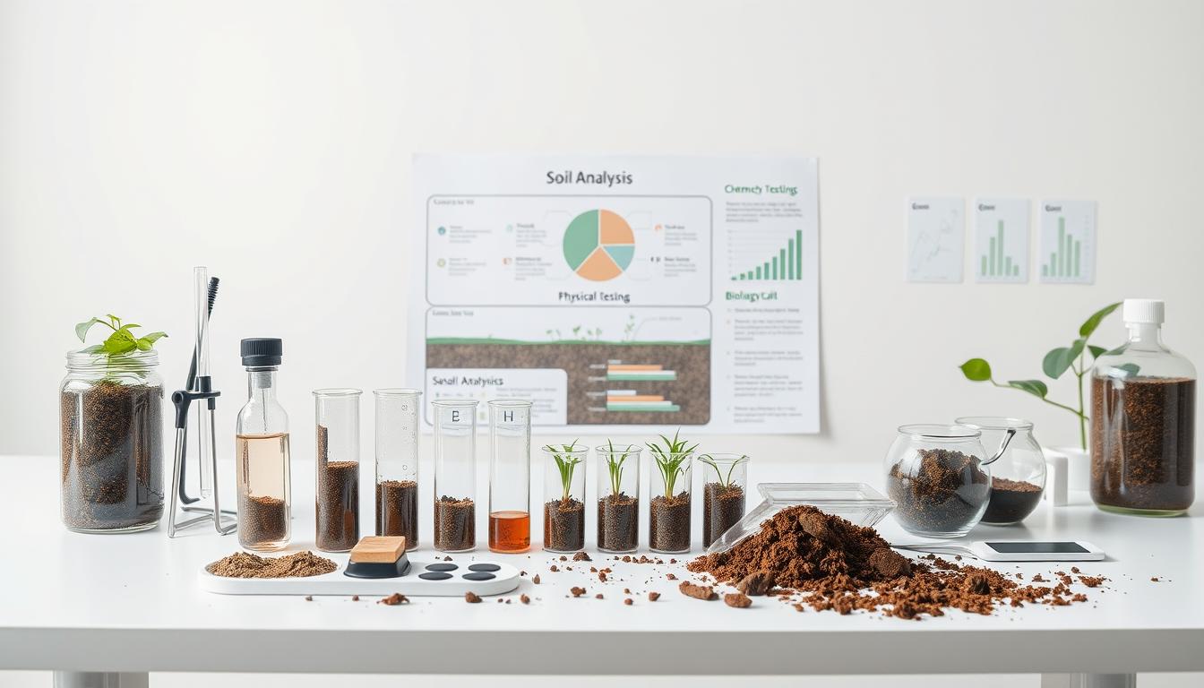 види аналізів ґрунту тестування