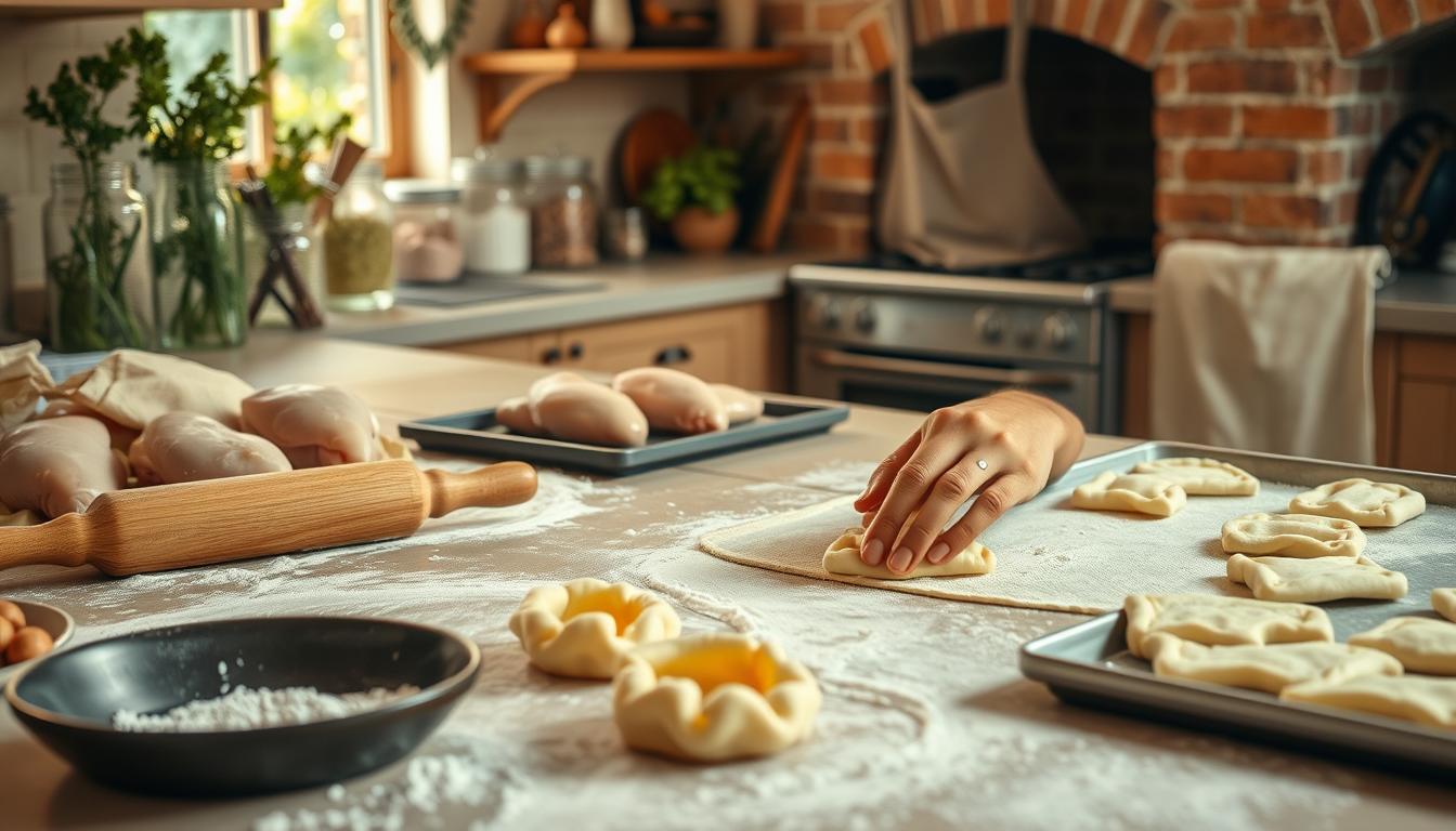 Chicken Pastry Preparation Techniques