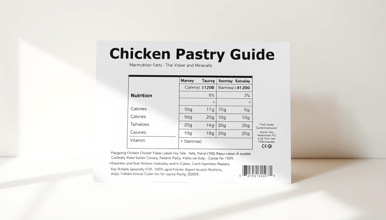 Chicken Pastry Nutrition Guide