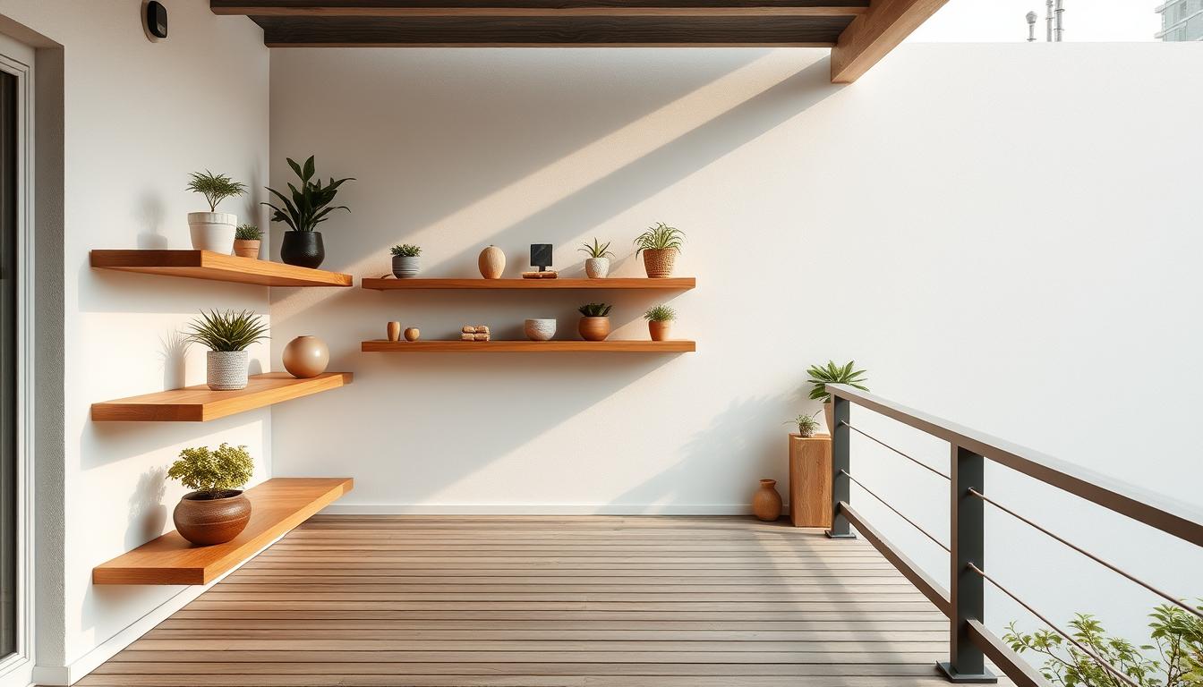 minimalistischer Terrassenstil