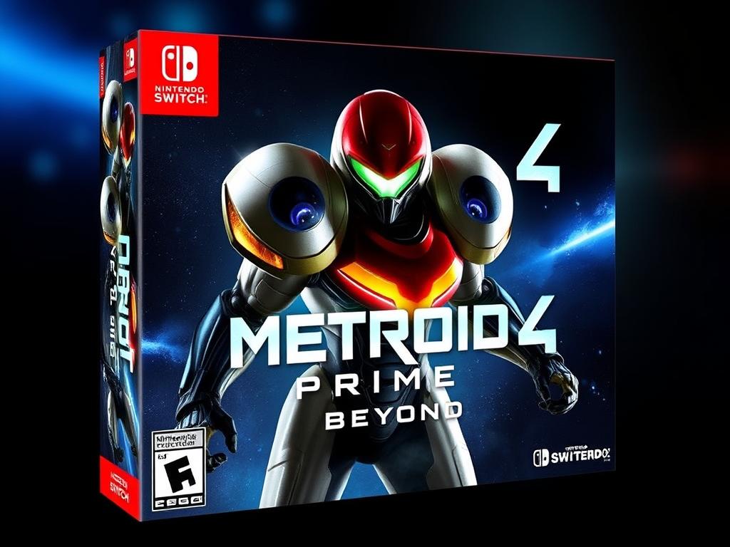 Metroid Prime 4: Beyond for Nintendo Switch 2 box art