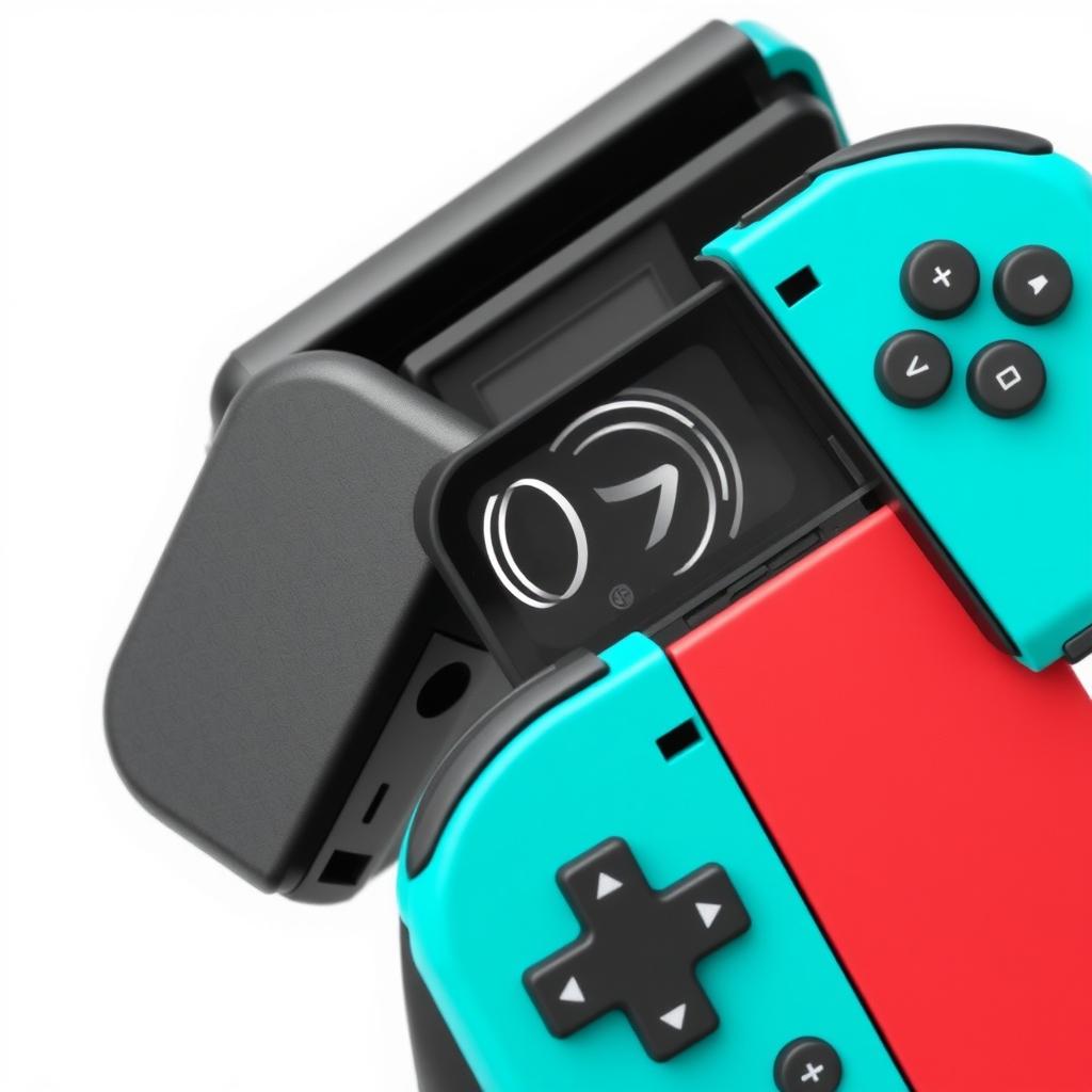 Nintendo Switch 2 Joy-Con 2 controllers with magnetic attachment