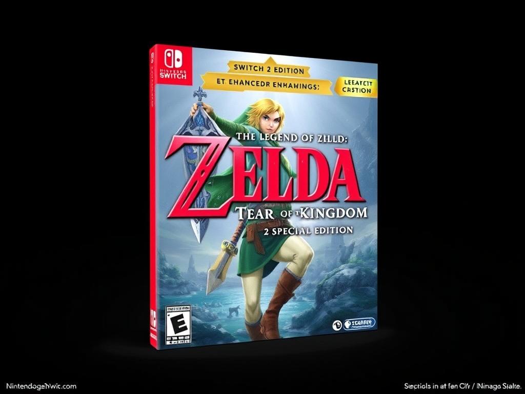 The Legend of Zelda: Tears of the Kingdom Switch 2 Edition box art