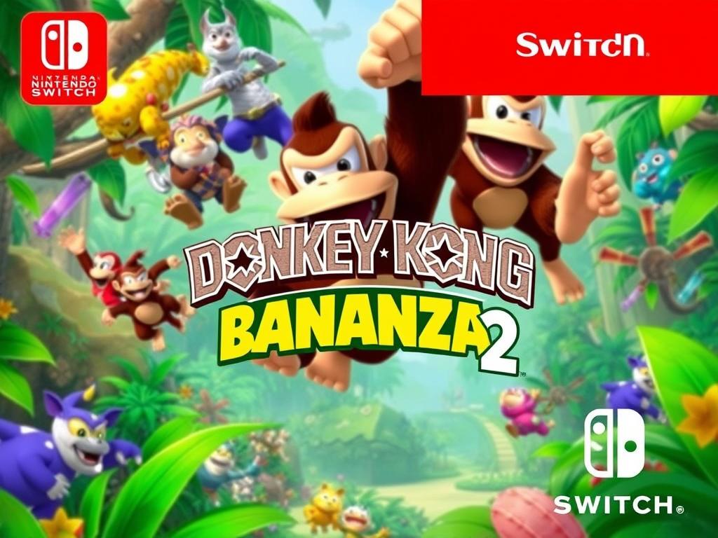 Donkey Kong Bananza for Nintendo Switch 2 concept art