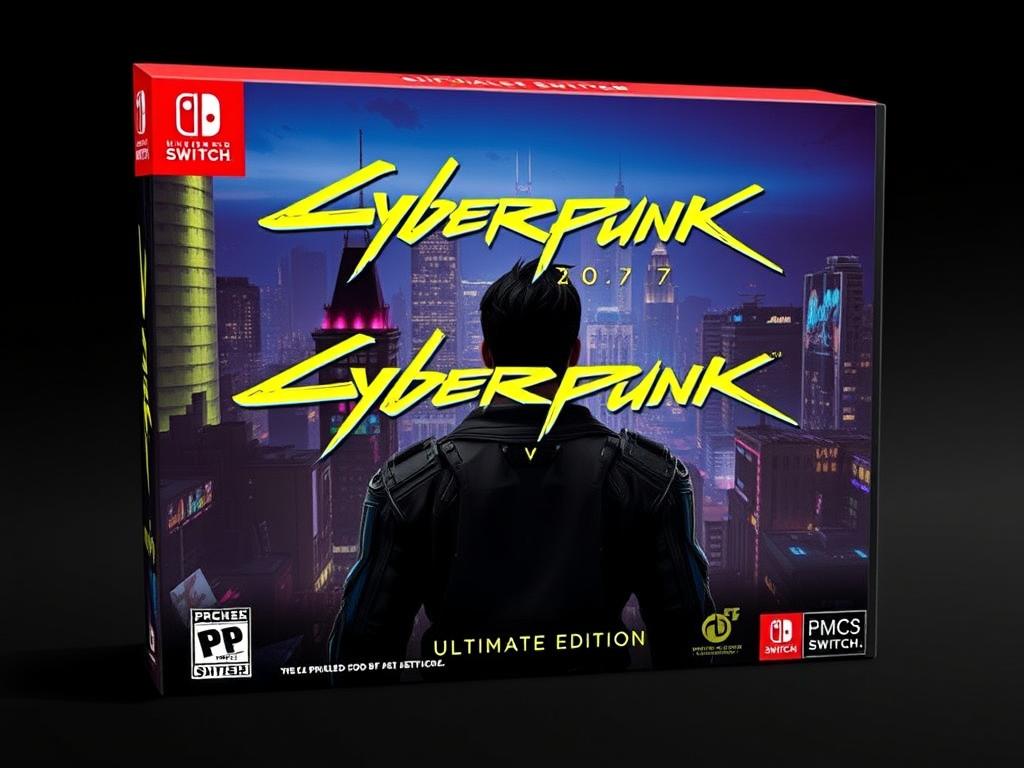 Cyberpunk 2077 Ultimate Edition for Nintendo Switch 2 box art