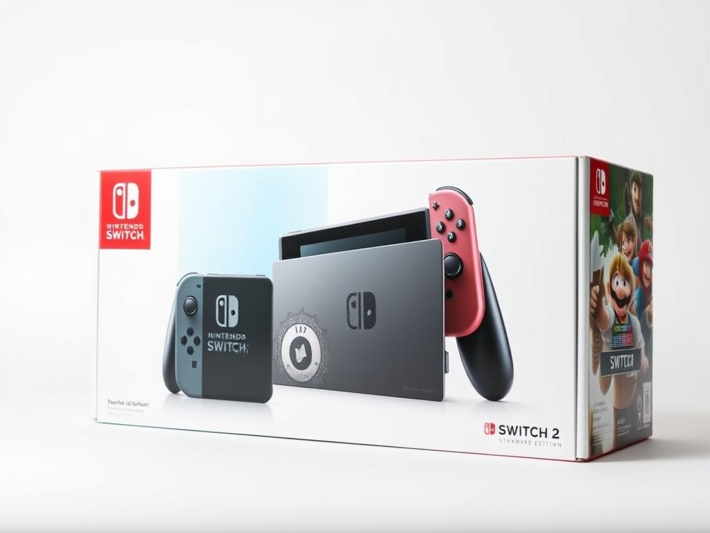 Nintendo Switch 2 standard edition retail package