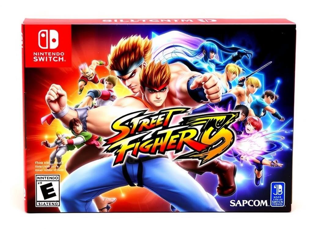 Street Fighter 6 for Nintendo Switch 2 box art