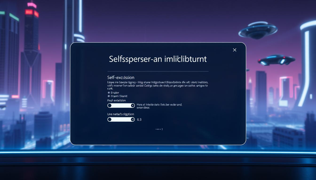 Selbstsperre-Möglichkeit