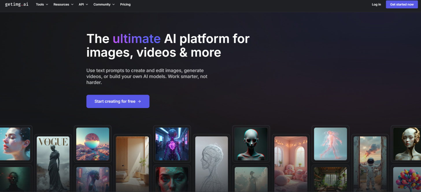 Getimg.ai interface