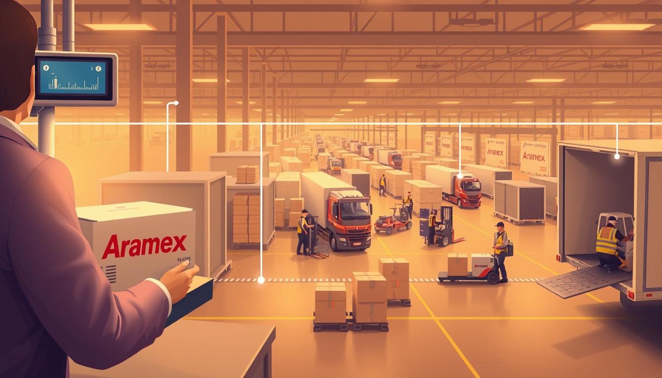 Aramex Shipping Process Workflow