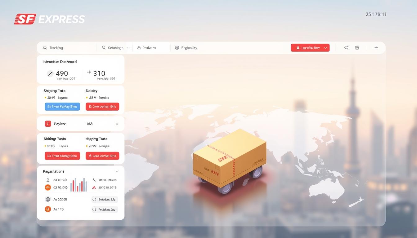 SF Express shipment forwarded delivery time