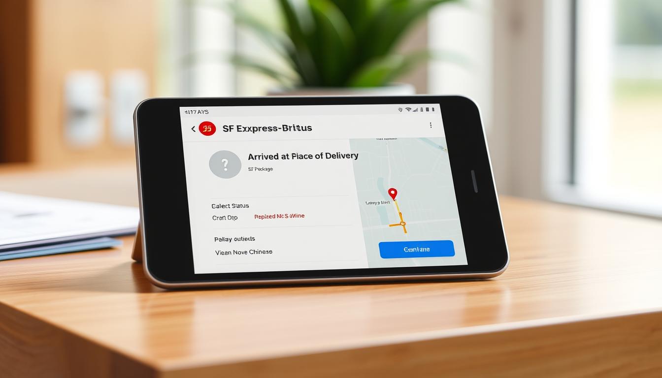 SF Express Delivery Status Tracking