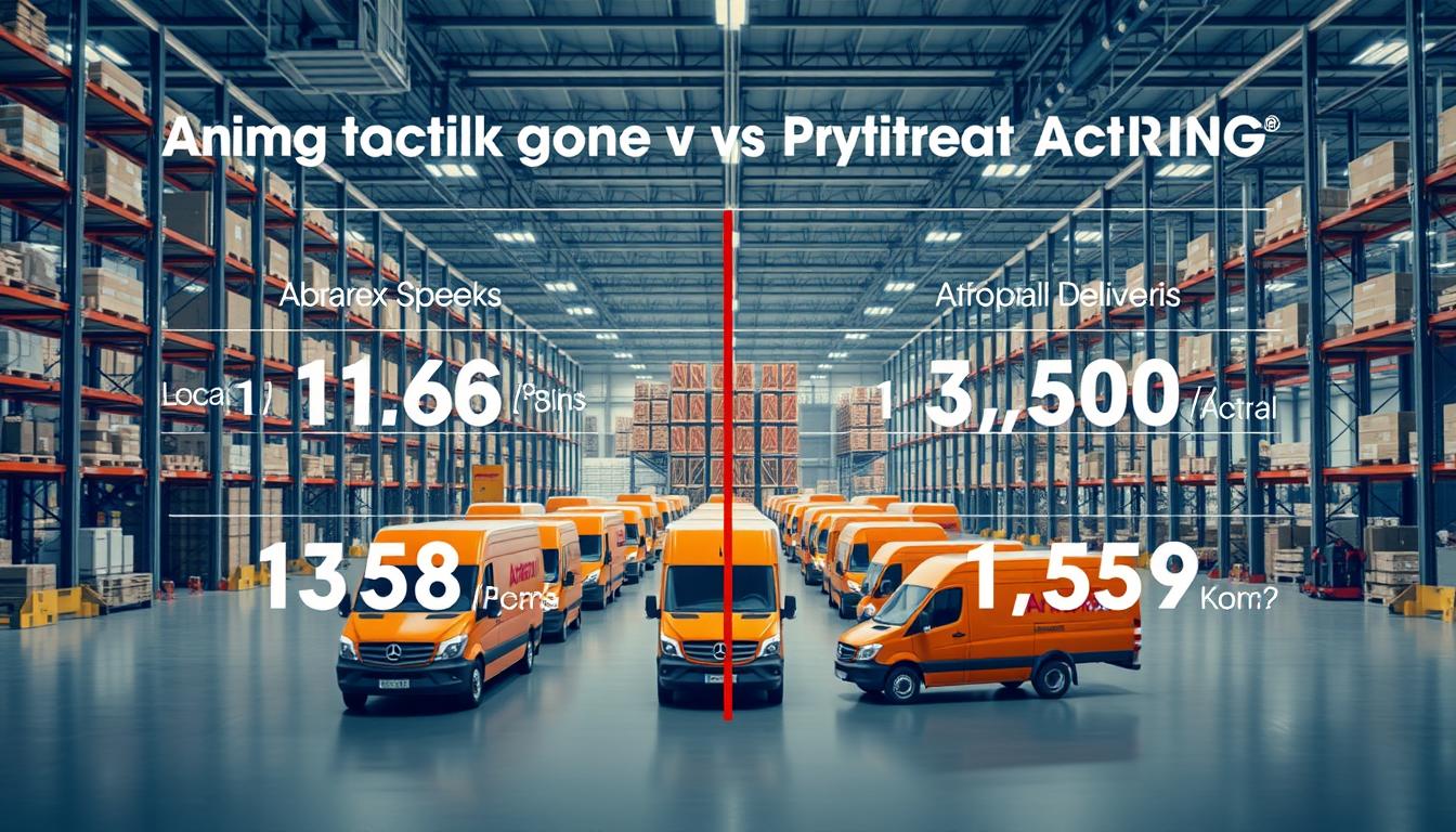 Aramex domestic vs international delivery times
