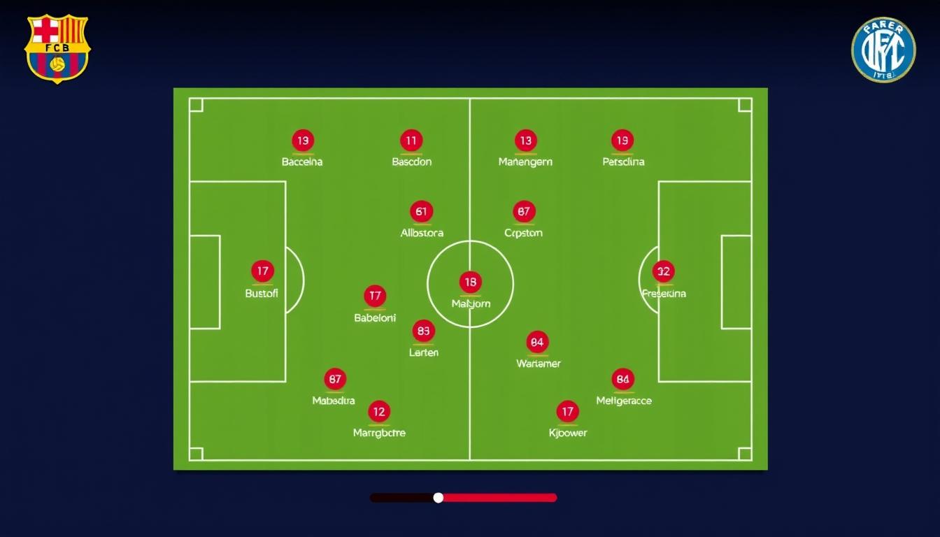 Internazionale x Barcelona Liga dos Campeões: O duelo decisivo pela vaga na final 16 Formação tática do Barcelona para o confronto contra a Internazionale na Liga dos Campeões
