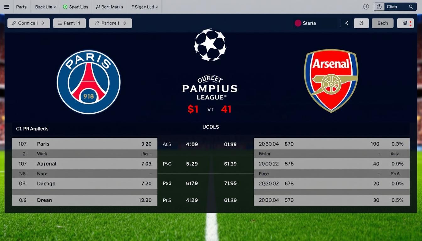 PSG x Arsenal - Liga dos Campeões: Prévia Completa, Odds e Onde Assistir ao Vivo 18 Odds para apostas no jogo PSG x Arsenal pela Liga dos Campeões
