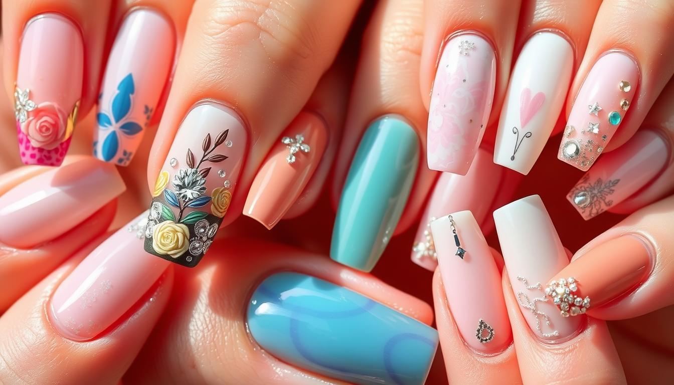 tendências de unhas decoradas 2023