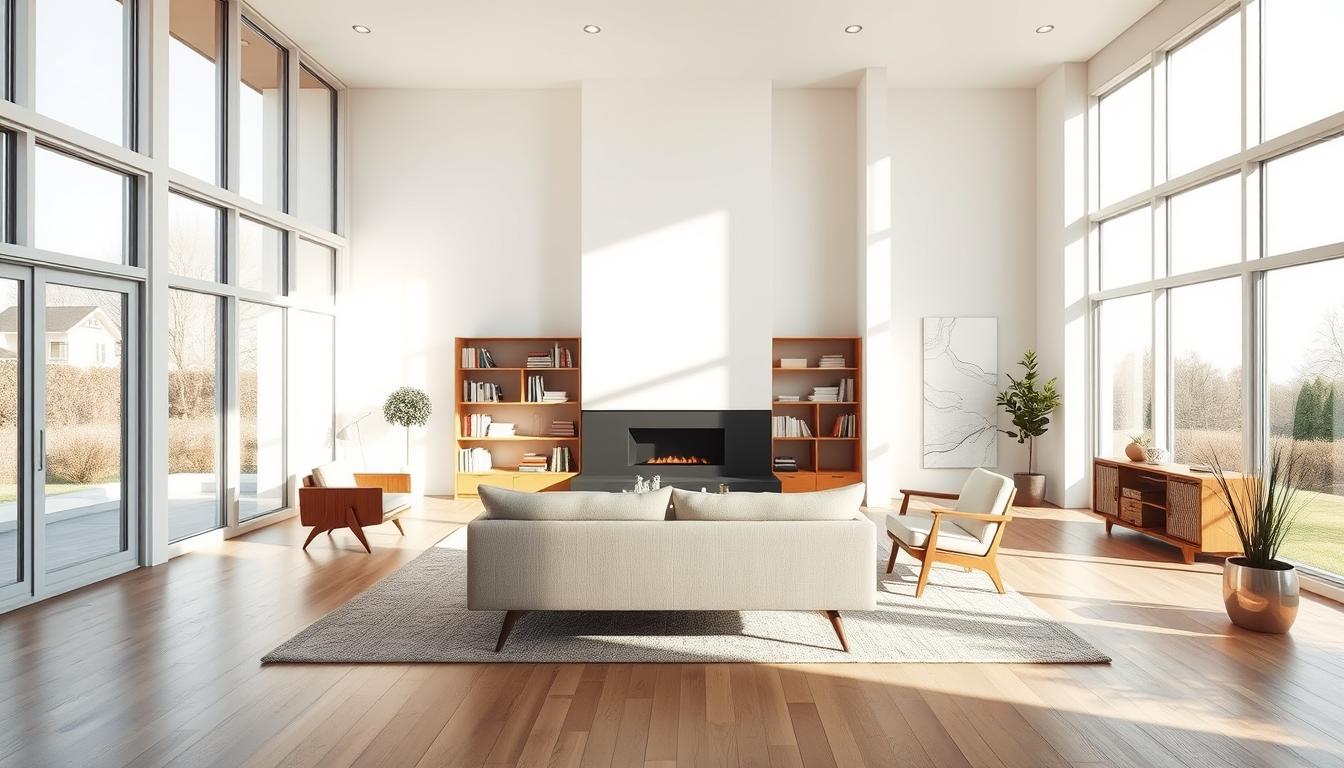 modern living space design