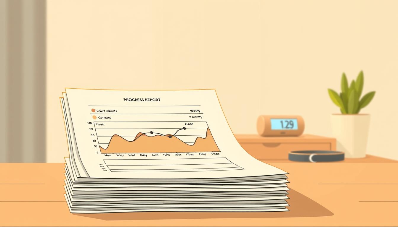 weight loss progress reports