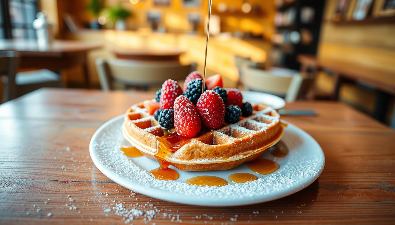 ile kalorii ma gofr z cukrem pudrem