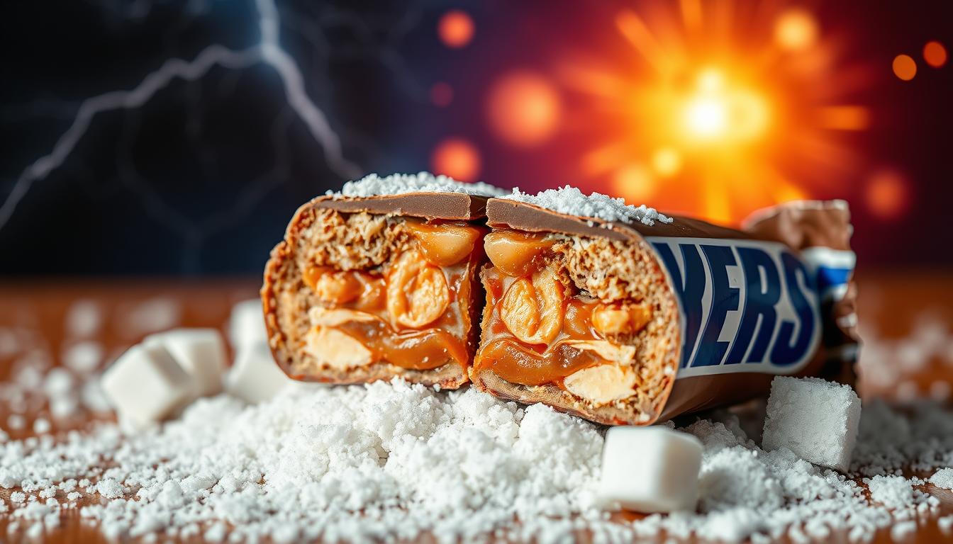 Ile cukru ma snickers – baton pełen energii czy cukrowa bomba