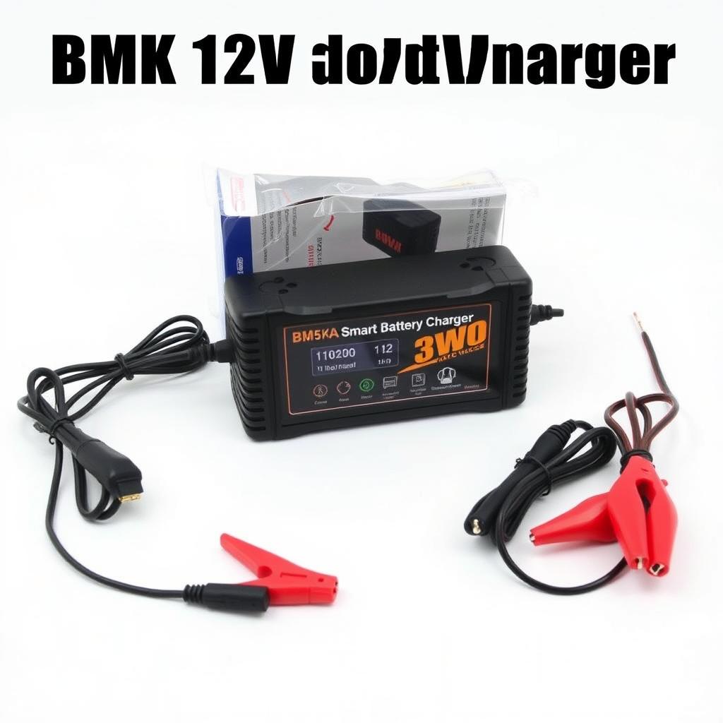 BMK 12V 5A Smart Battery Charger & Maintainer for ride on cars