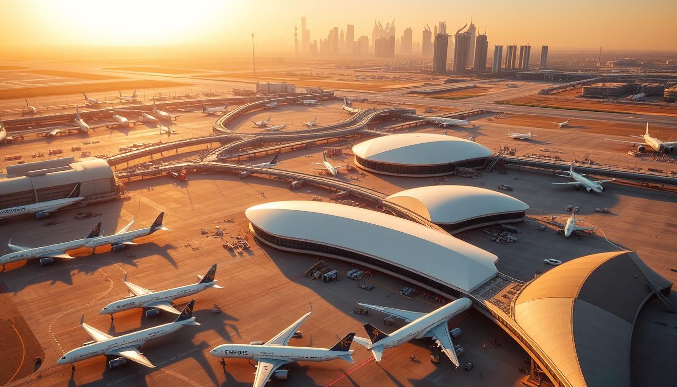 Dubai International Airport Layout