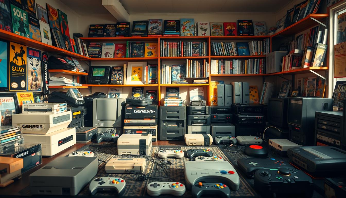 retro gaming collectibles
