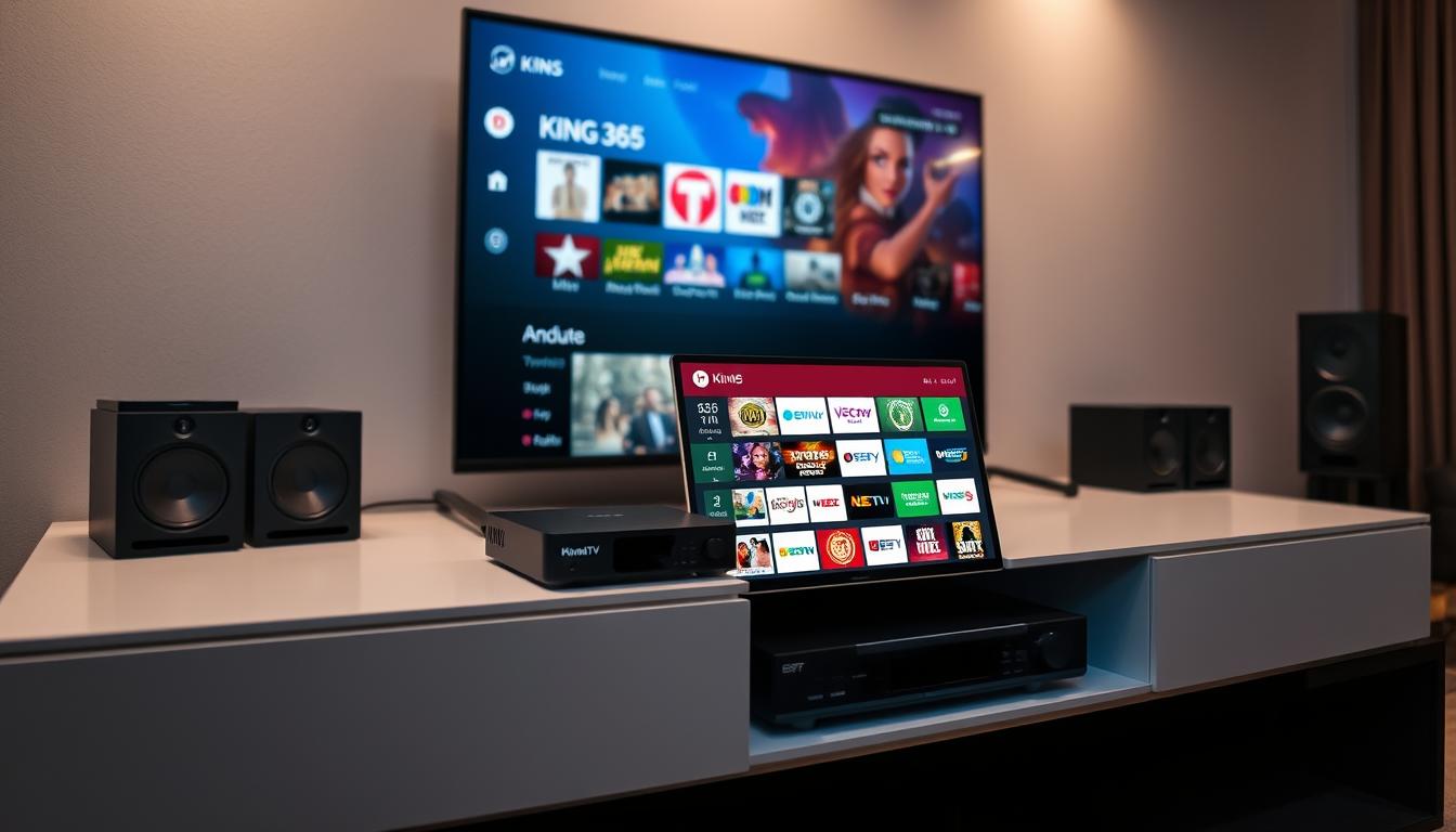 Installation king-365 IPTV sur Android TV