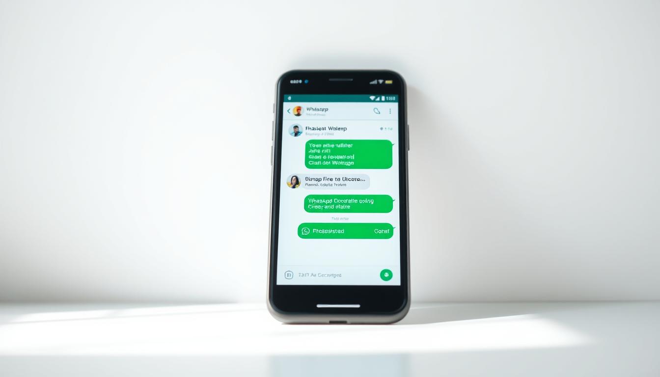 open any whatsapp chat