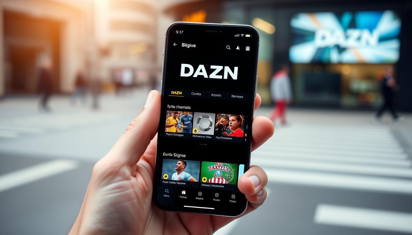 dazn belgique applications mobiles