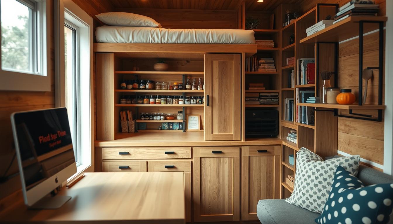 Hidden Storage Solutions for Tiny Homes