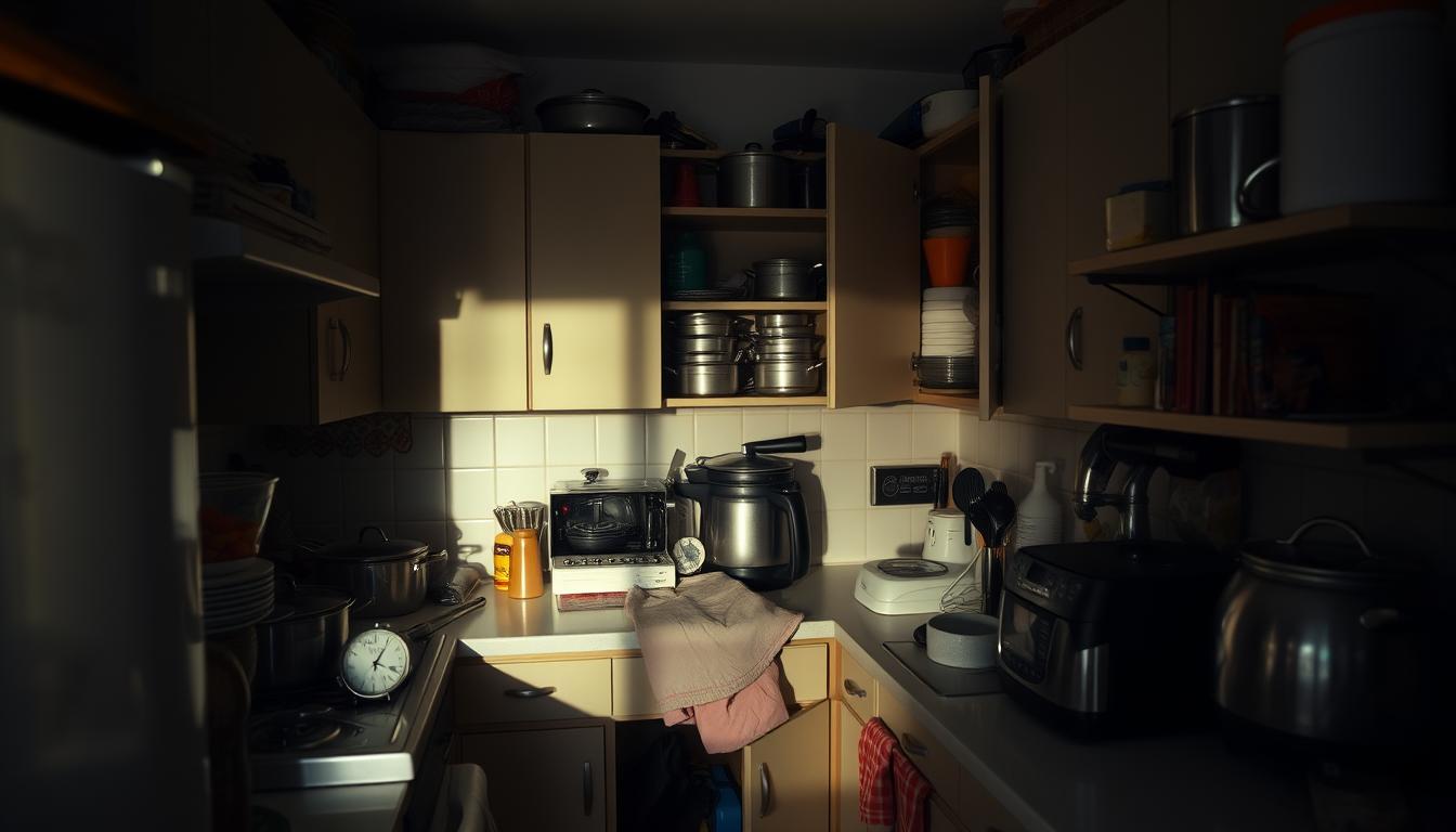 Compact Kitchen Storage Challenges