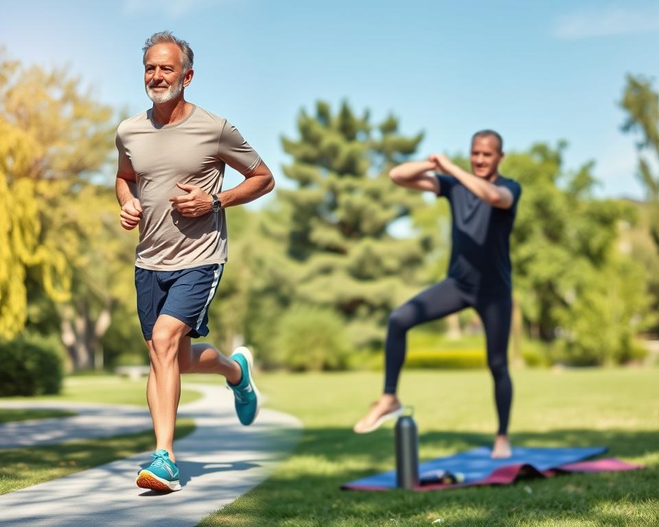Physical health among men in their 50's