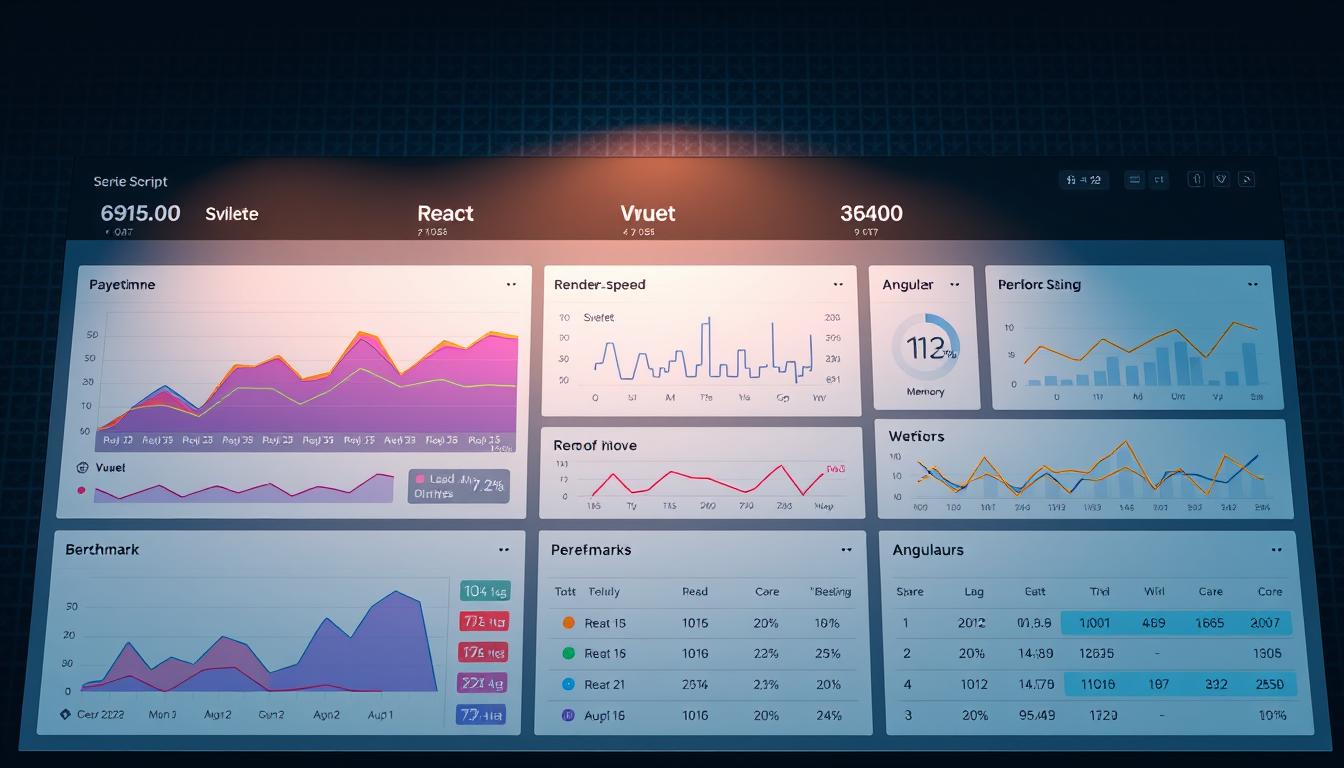 JavaScript framework performance comparison