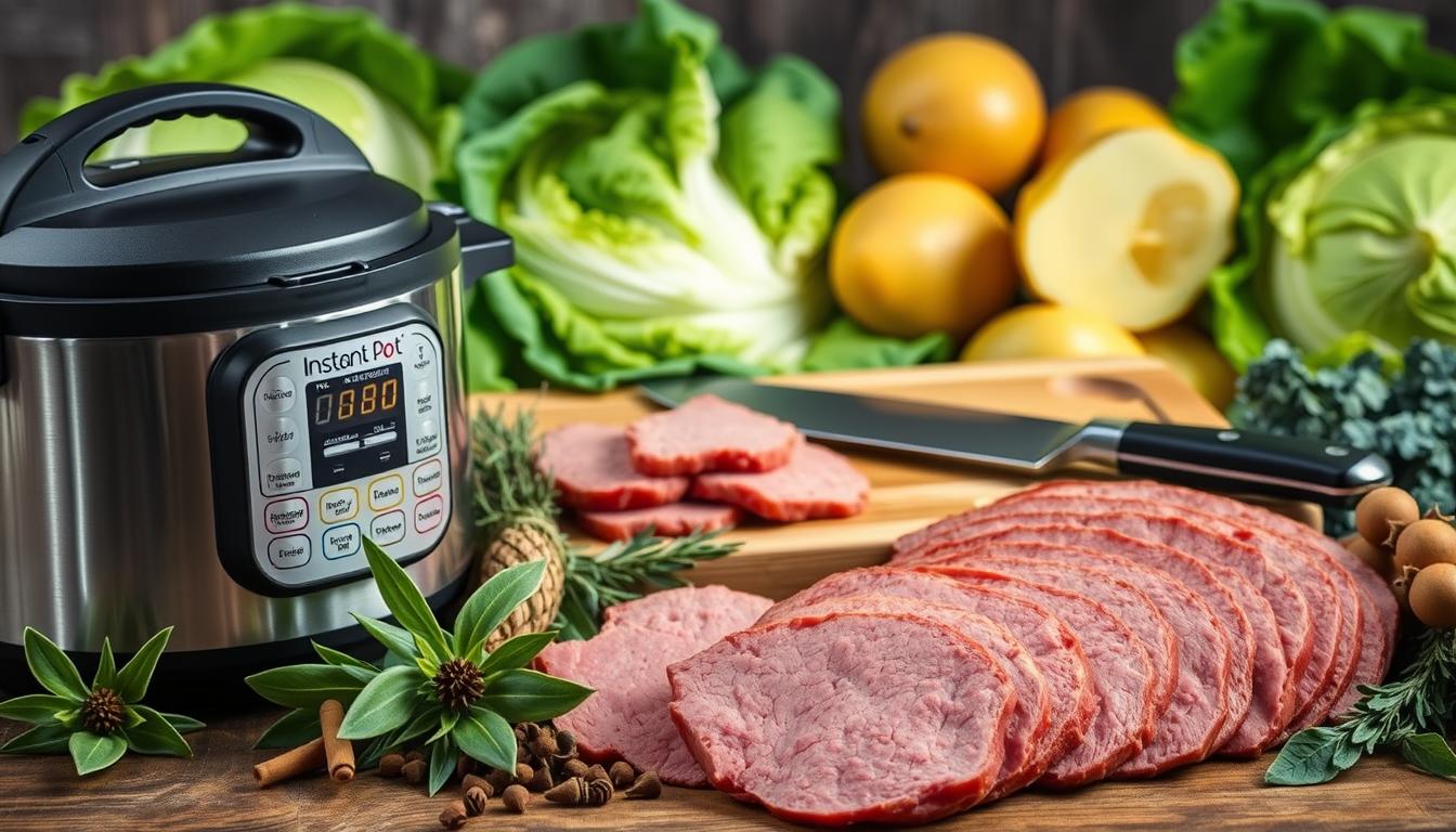 Instant Pot Corned Beef Ingredients