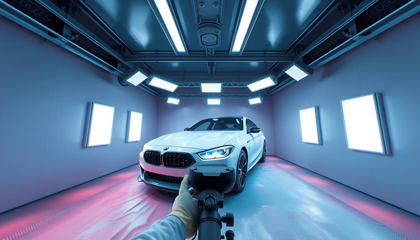SprayVerse VR simulator showing immersive painting experience