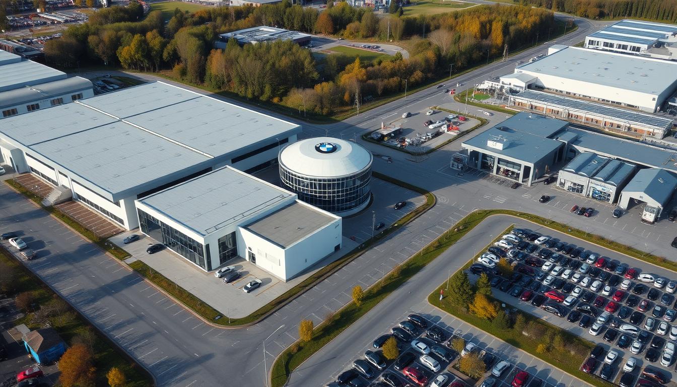 BMW Munich Plant where BMW cars are manufactured
