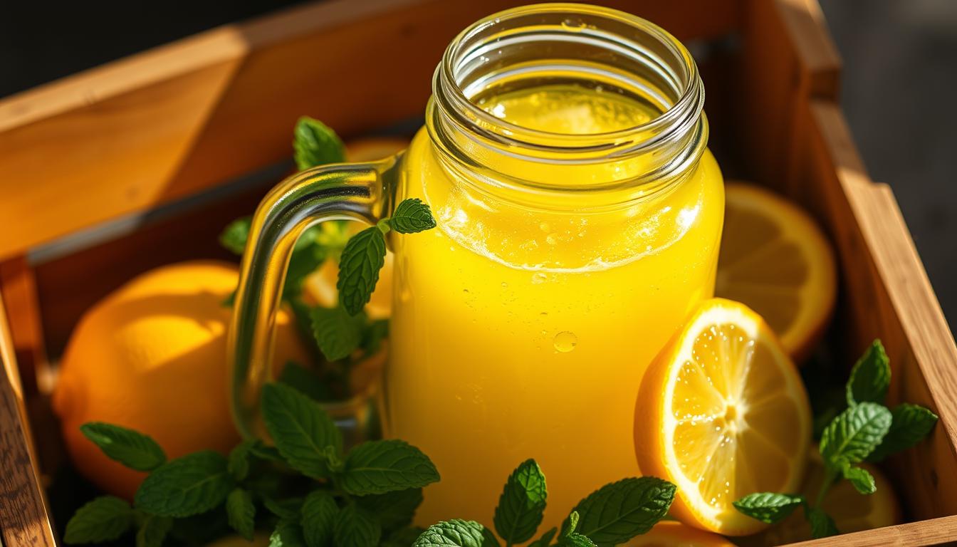 lemon mint juice storage