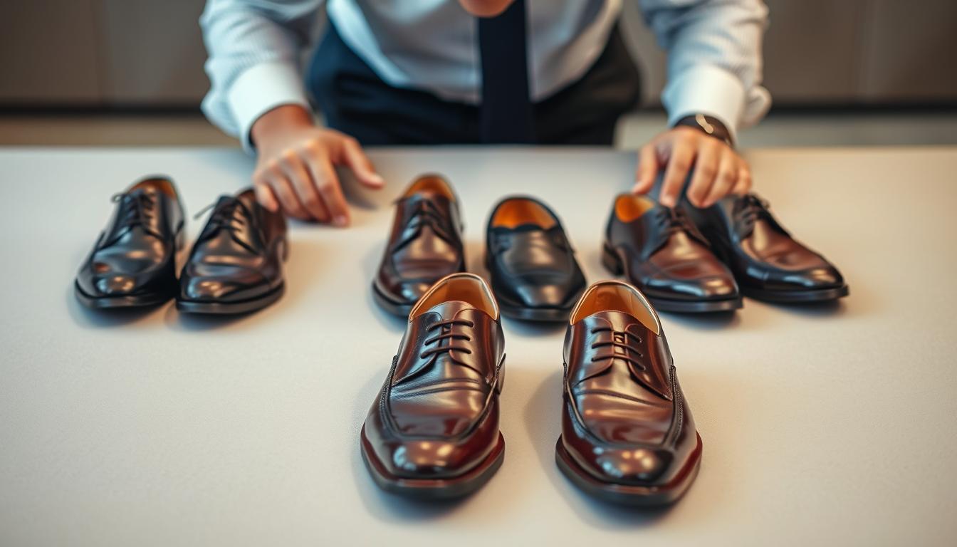 choosing dress shoes