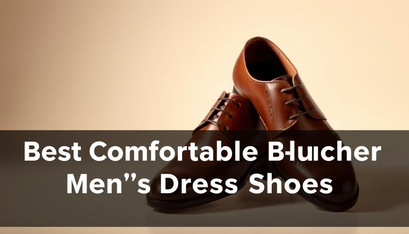 comfortable Derby and Blucher men's dress shoes