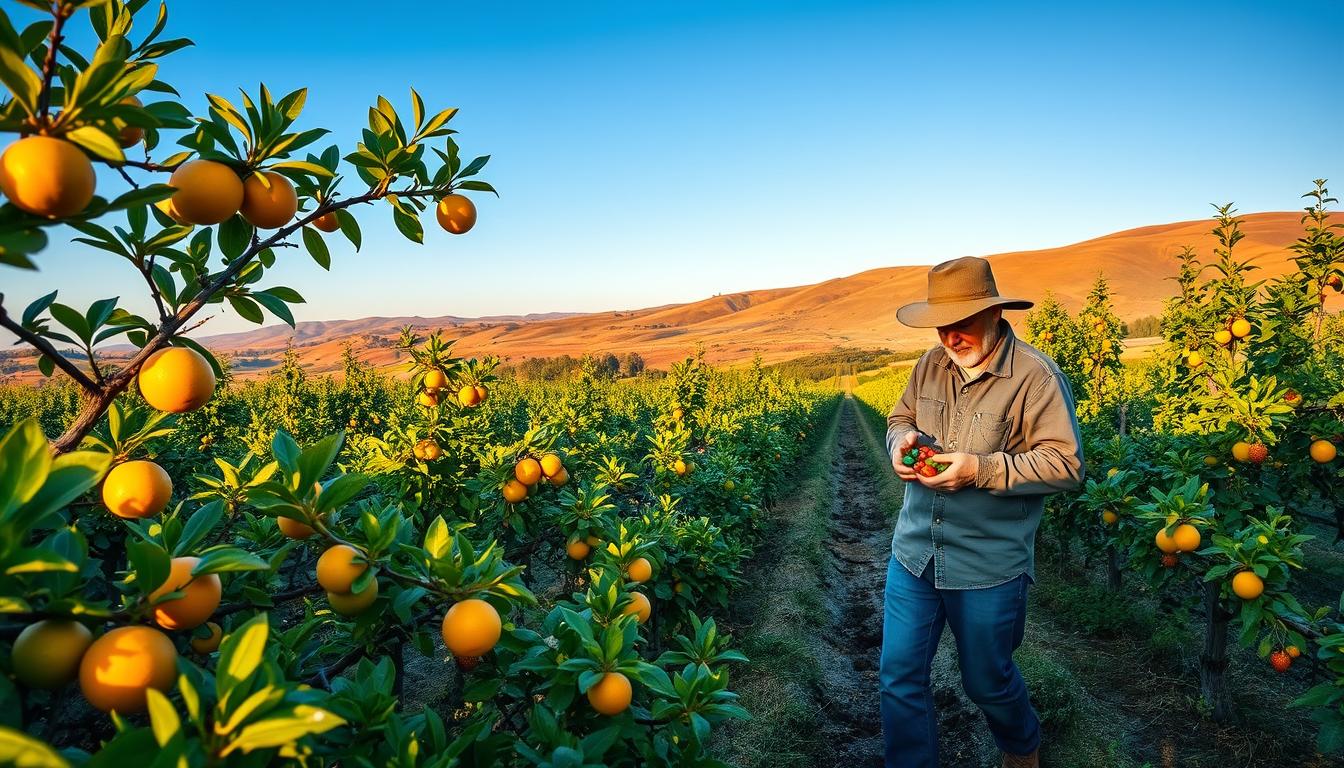 زراعة الفاكهة في فبراير