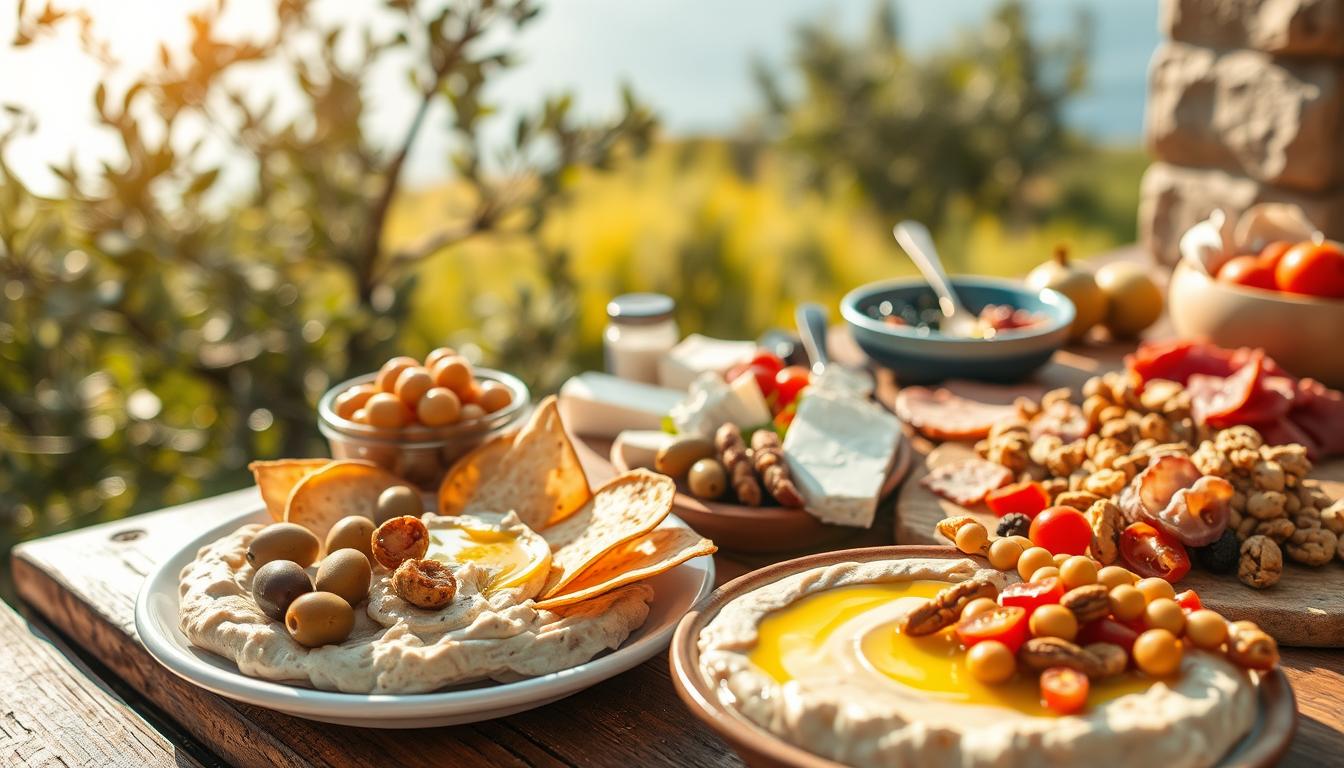 protein-packed Mediterranean snacks