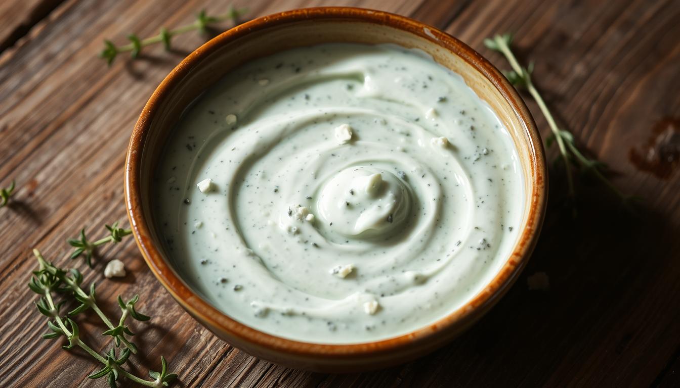 Blue Cheese Sauce for Buffalo Chicken Sandwich
