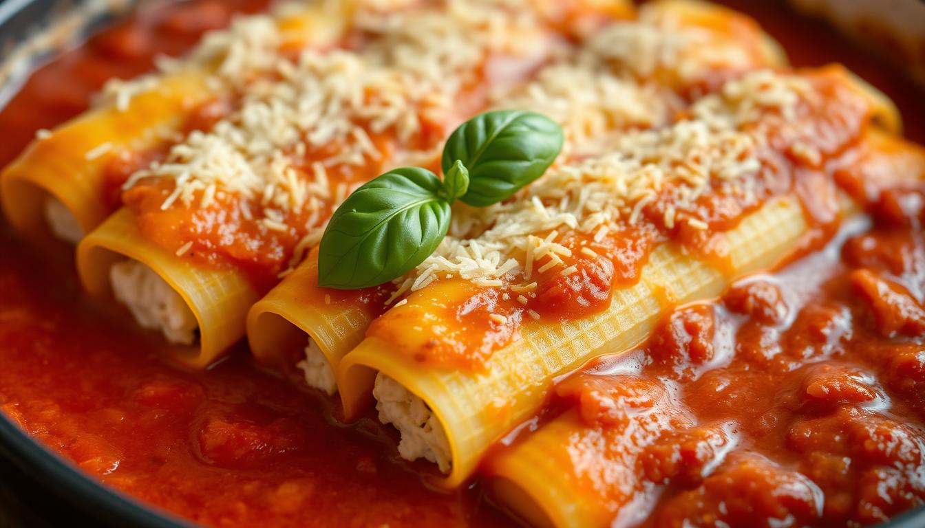 baked manicotti