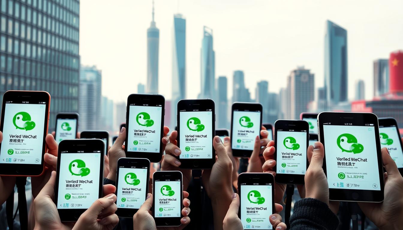 verified WeChat accounts online