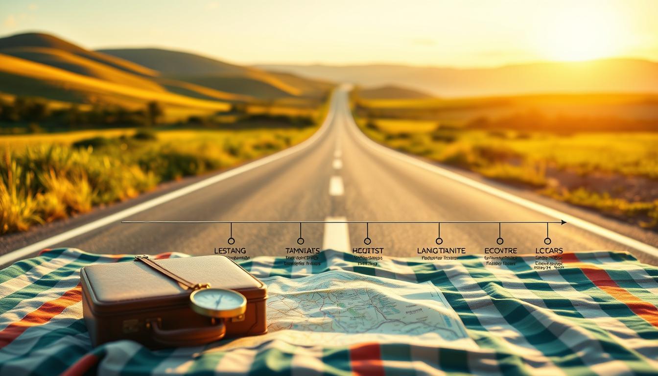 travel timeline