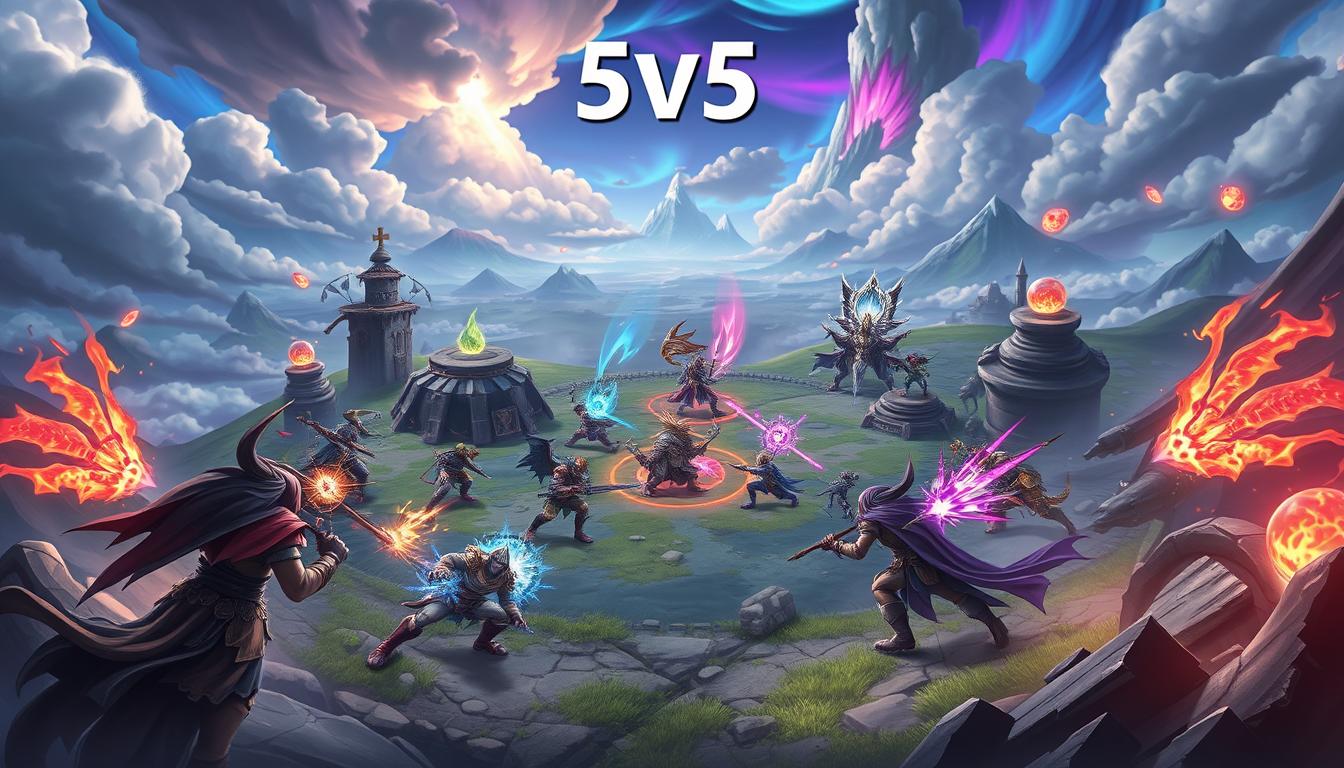 5v5 moba mobile game